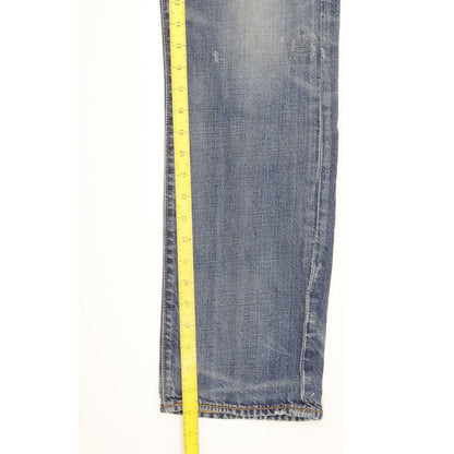 Levi's 504 Men Blue Straight Regular Jeans W32 L32