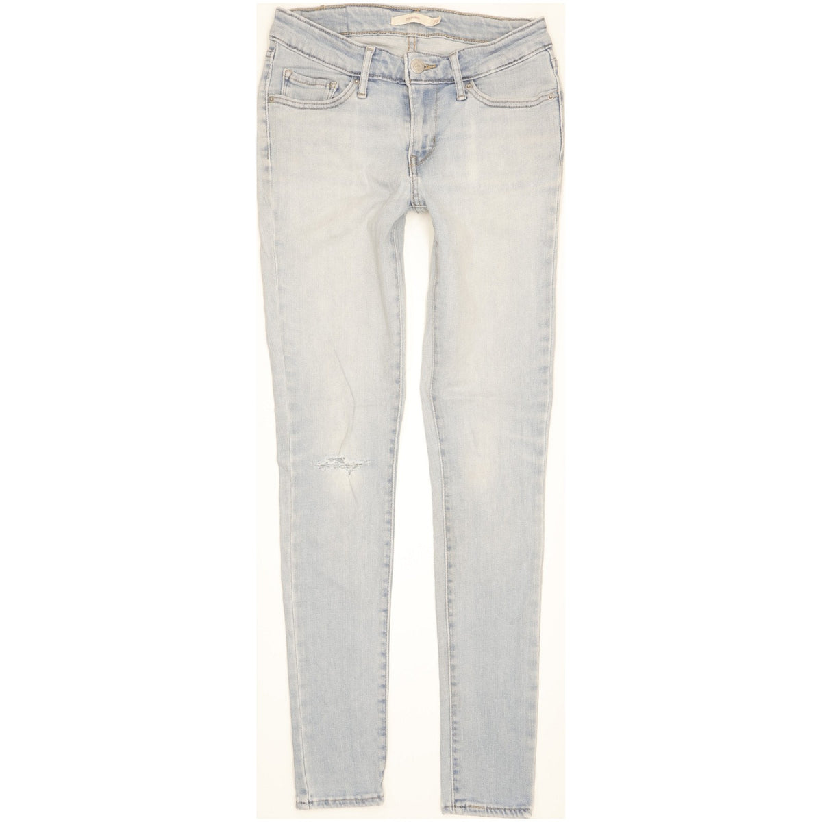 Levi's 711 Women Blue Skinny Slim Stretch Jeans W25 L30