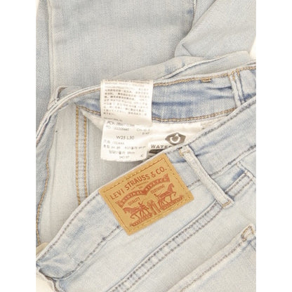 Levi's 711 Women Blue Skinny Slim Stretch Jeans W25 L30