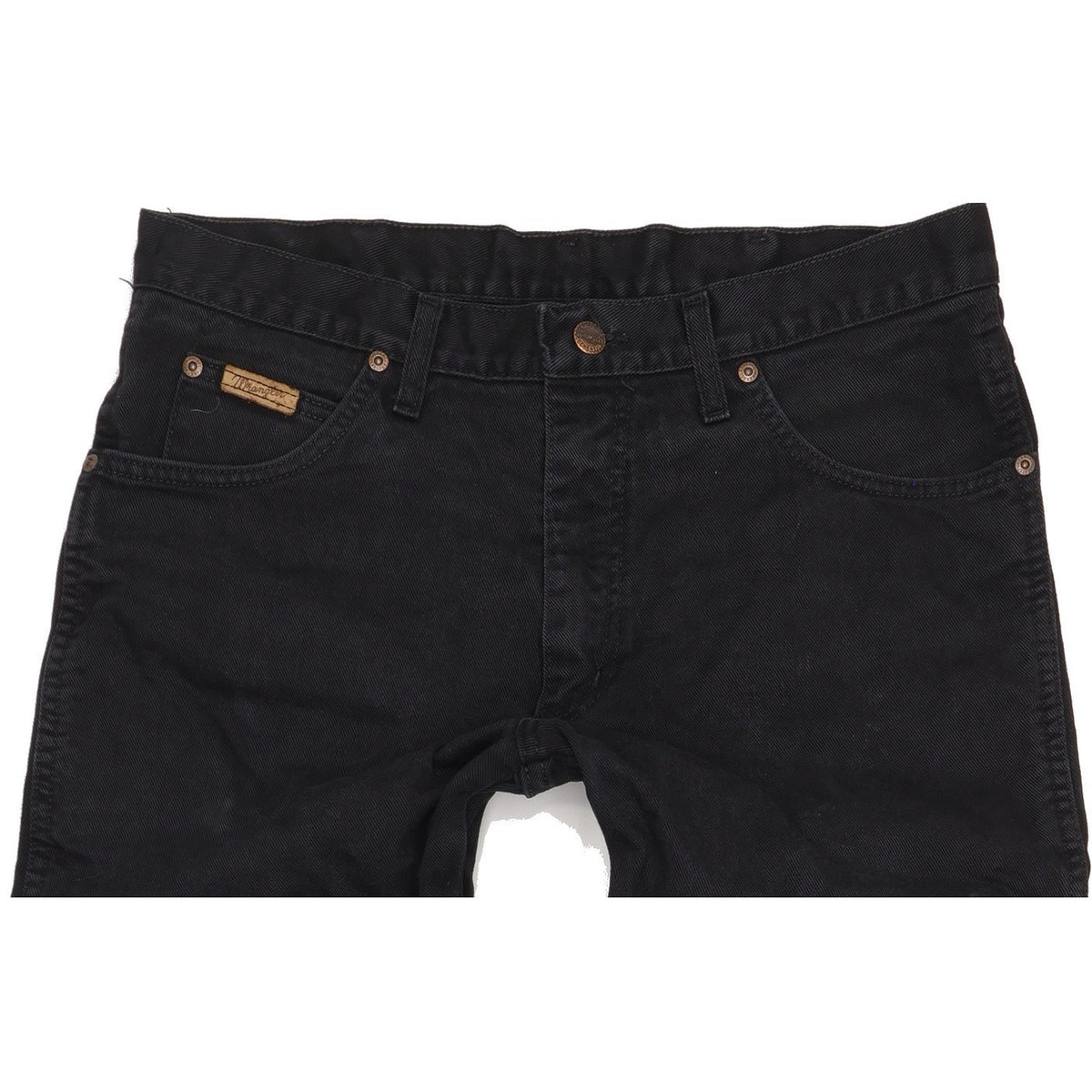 Wrangler Texas Men Black Straight Regular Jeans W34 L36
