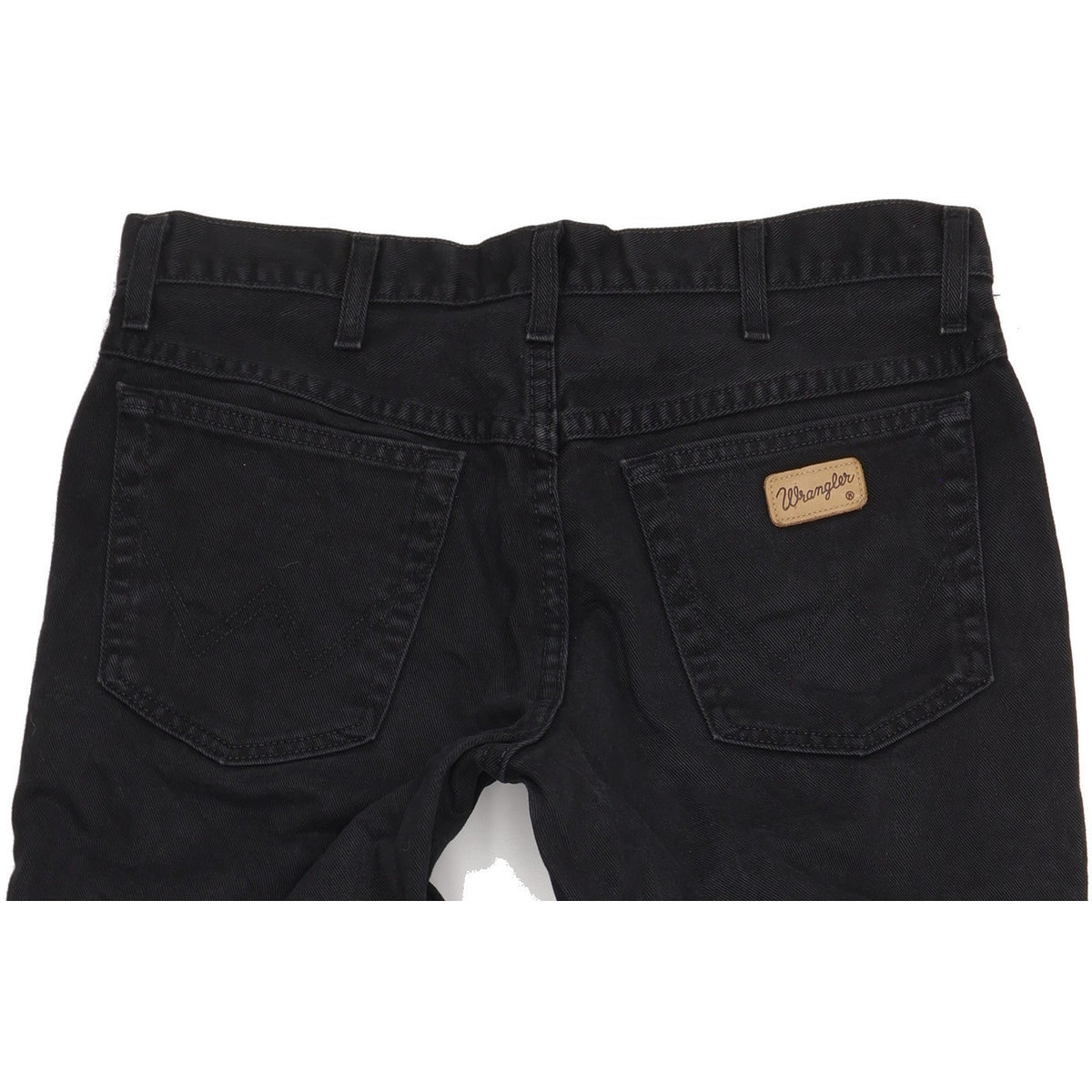 Wrangler Texas Men Black Straight Regular Jeans W34 L36