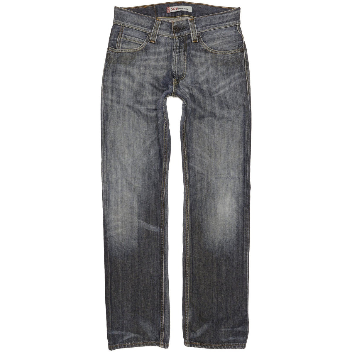 Levi's 506 Men Blue Straight Regular Jeans W30 L32
