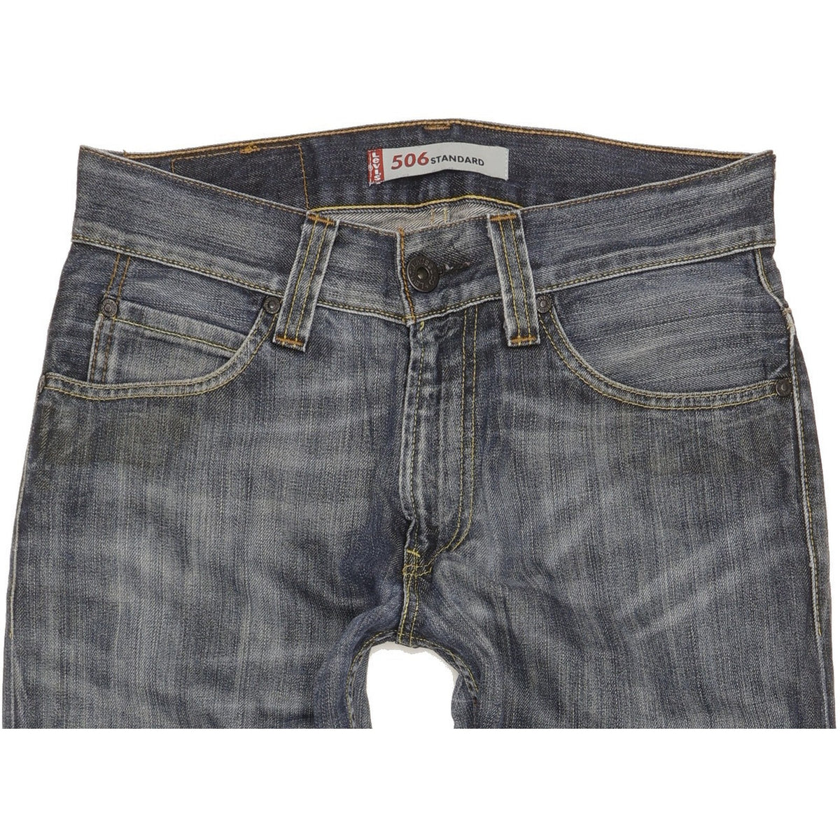 Levi's 506 Men Blue Straight Regular Jeans W30 L32
