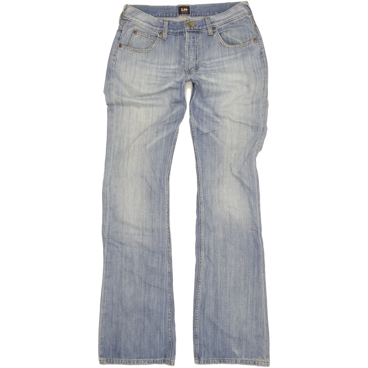 Lee Denver Men Blue Bootcut Regular Jeans W32 L36