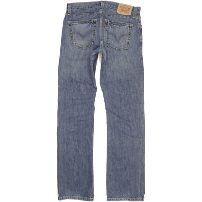 Levi's 514 Men Blue Straight Slim Jeans W32 L34