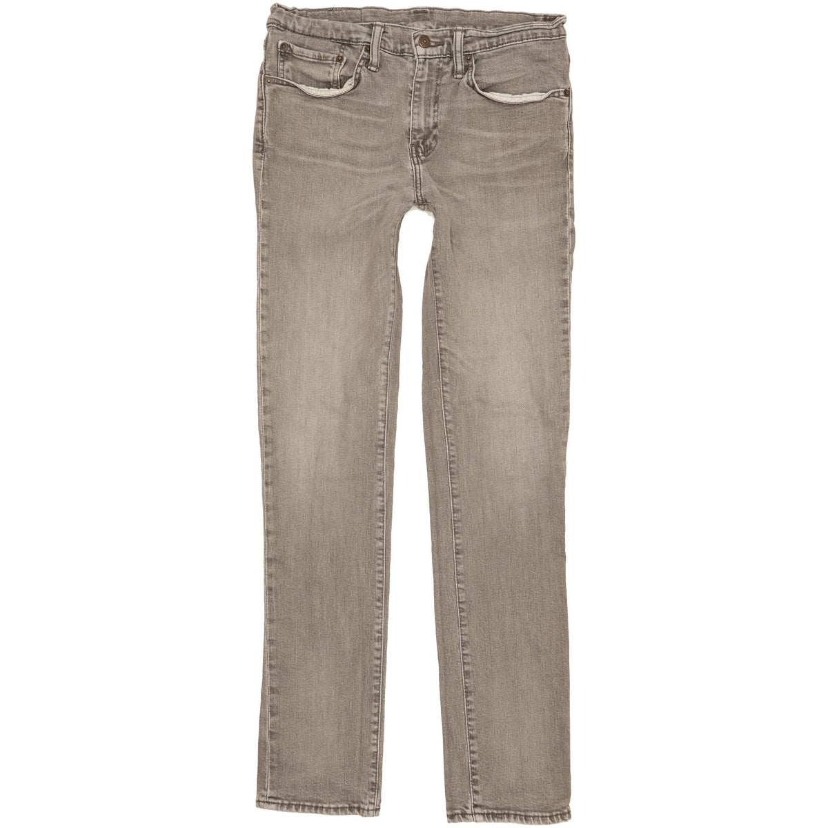 Levi's 511 Men Grey Straight Slim Stretch Jeans W31 L33