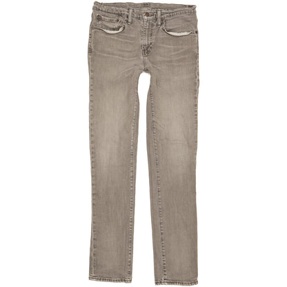 Levi's 511 Men Grey Straight Slim Stretch Jeans W31 L33