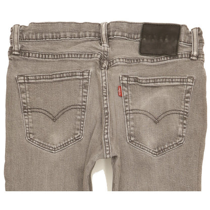 Levi's 511 Men Grey Straight Slim Stretch Jeans W31 L33