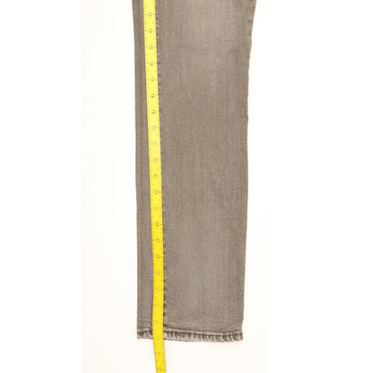 Levi's 511 Men Grey Straight Slim Stretch Jeans W31 L33