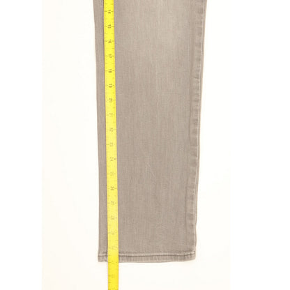 Levi's 712 Women Grey Straight Slim Stretch Jeans W30 L31