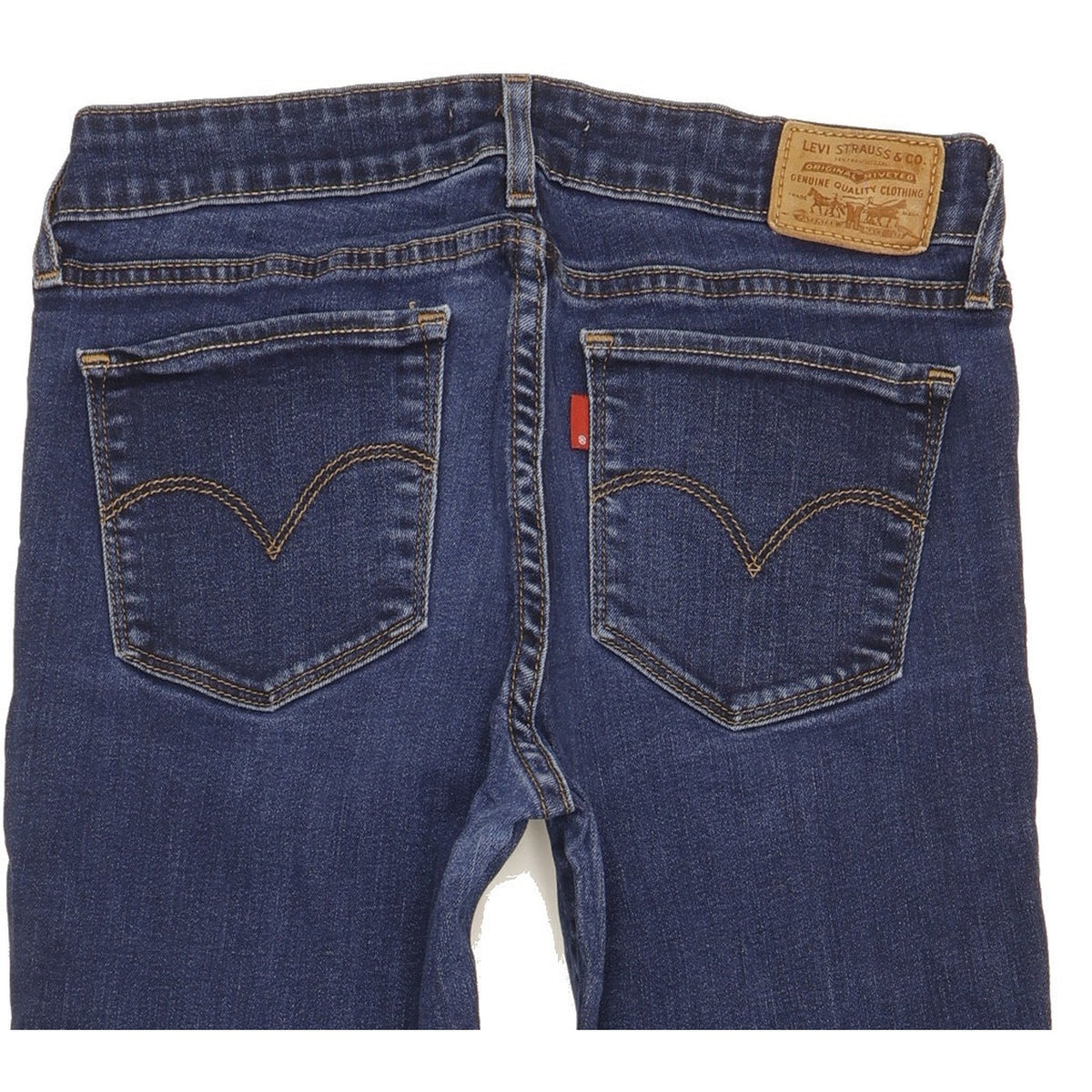 Levi's 711 Women Blue Skinny Slim Stretch Jeans W27 L27