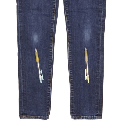 Levi's 711 Women Blue Skinny Slim Stretch Jeans W27 L27