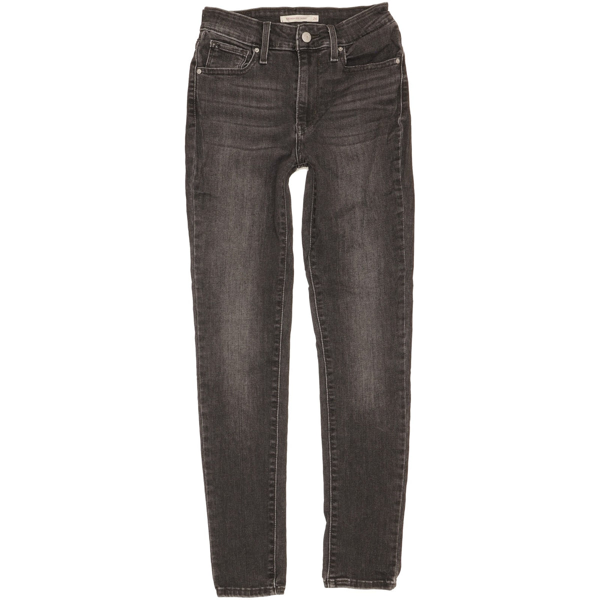 Levi's 721 Women Black Skinny Slim Stretch Jeans W26 L30