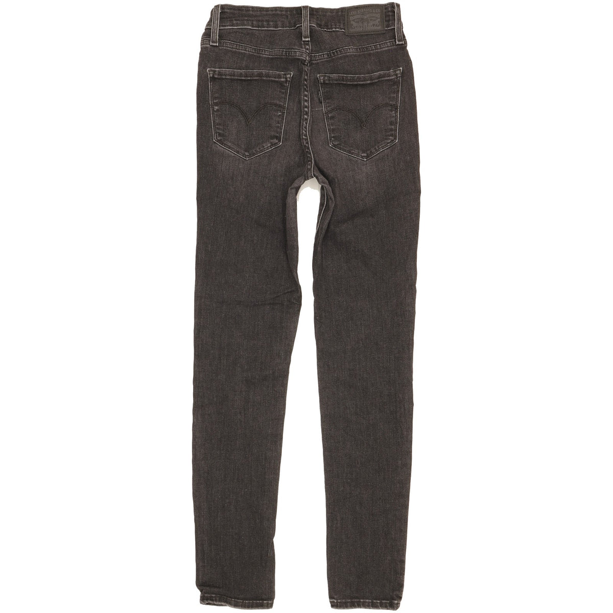 Levi's 721 Women Black Skinny Slim Stretch Jeans W26 L30