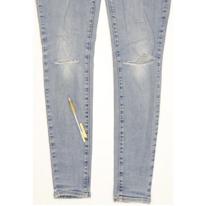 Levi's Mile Blue Skinny Slim Stretch Jeans High Waisted W30 L30