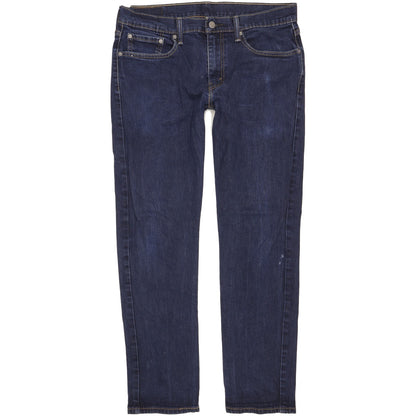 Levi's 502 Men Blue Tapered Regular Stretch Jeans W33 L31
