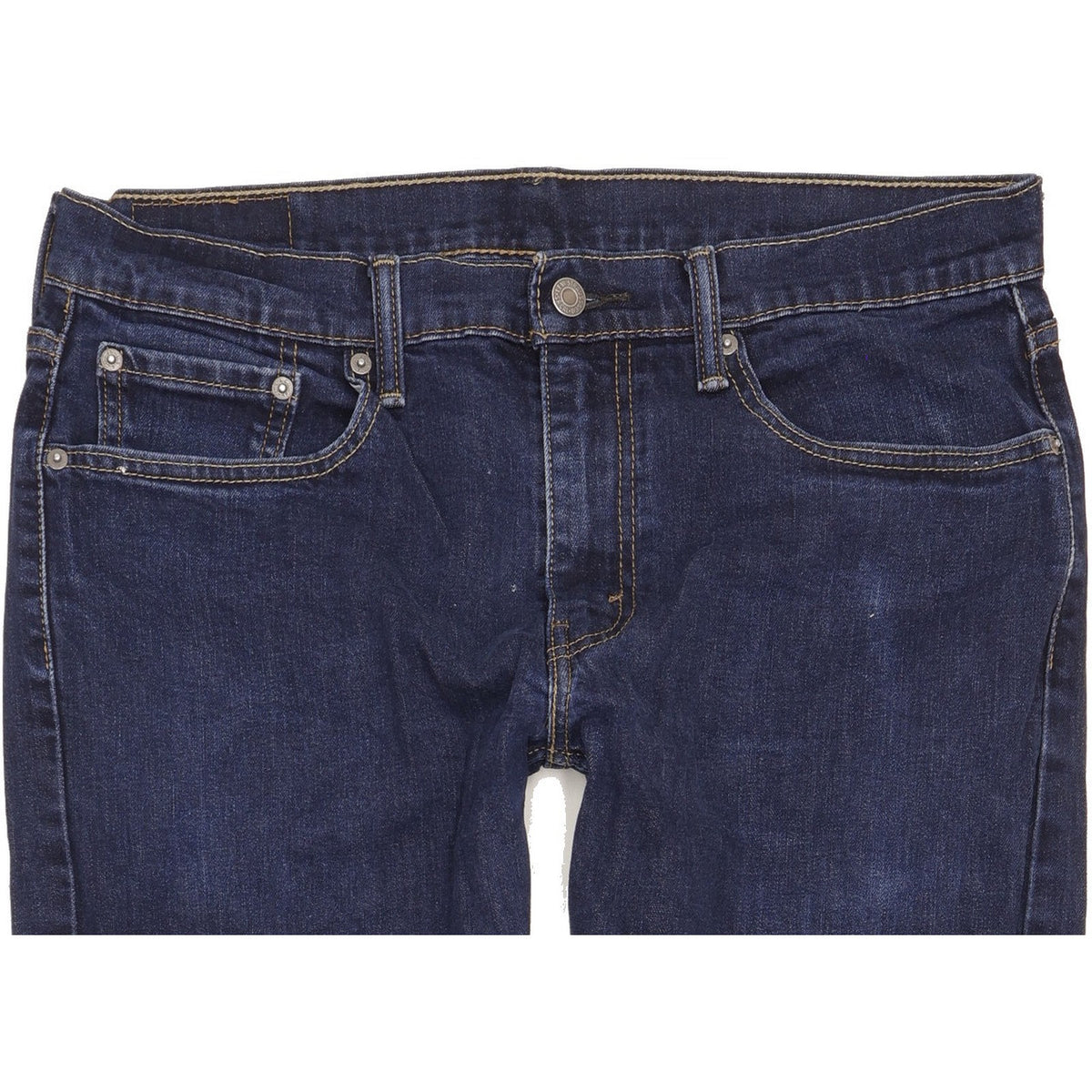 Levi's 502 Men Blue Tapered Regular Stretch Jeans W33 L31