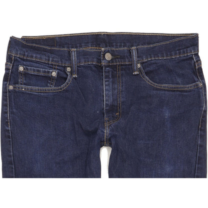 Levi's 502 Men Blue Tapered Regular Stretch Jeans W33 L31