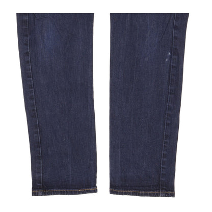 Levi's 502 Men Blue Tapered Regular Stretch Jeans W33 L31