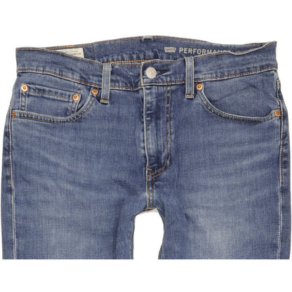 Levi's 511 Men Blue Straight Slim Stretch Jeans W32 L31
