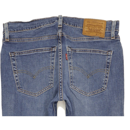 Levi's 511 Men Blue Straight Slim Stretch Jeans W32 L31