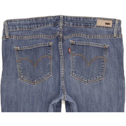 Levi's Demi Curve Women Blue Skinny Slim Stretch Jeans W31 L28