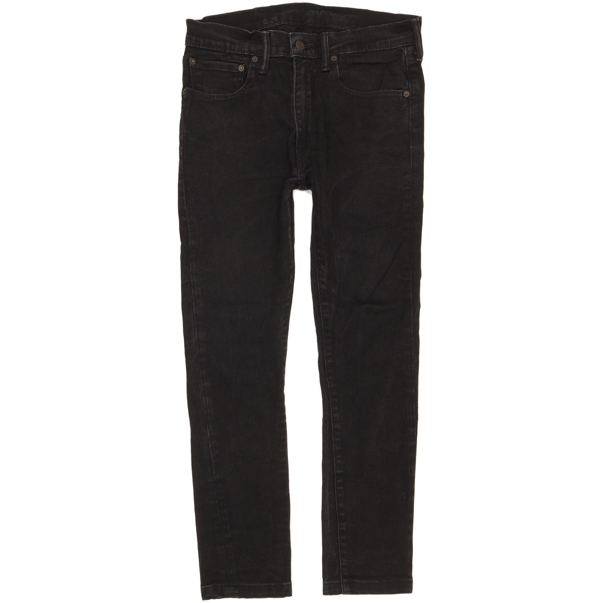 Levi's 519 Men Black Skinny Slim Stretch Jeans W31 L27