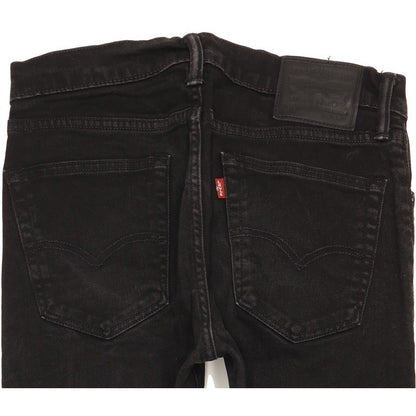 Levi's 519 Men Black Skinny Slim Stretch Jeans W31 L27