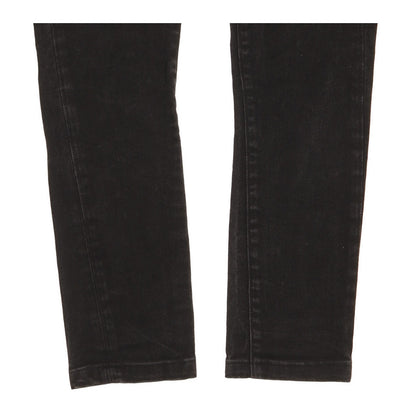 Levi's 519 Men Black Skinny Slim Stretch Jeans W31 L27