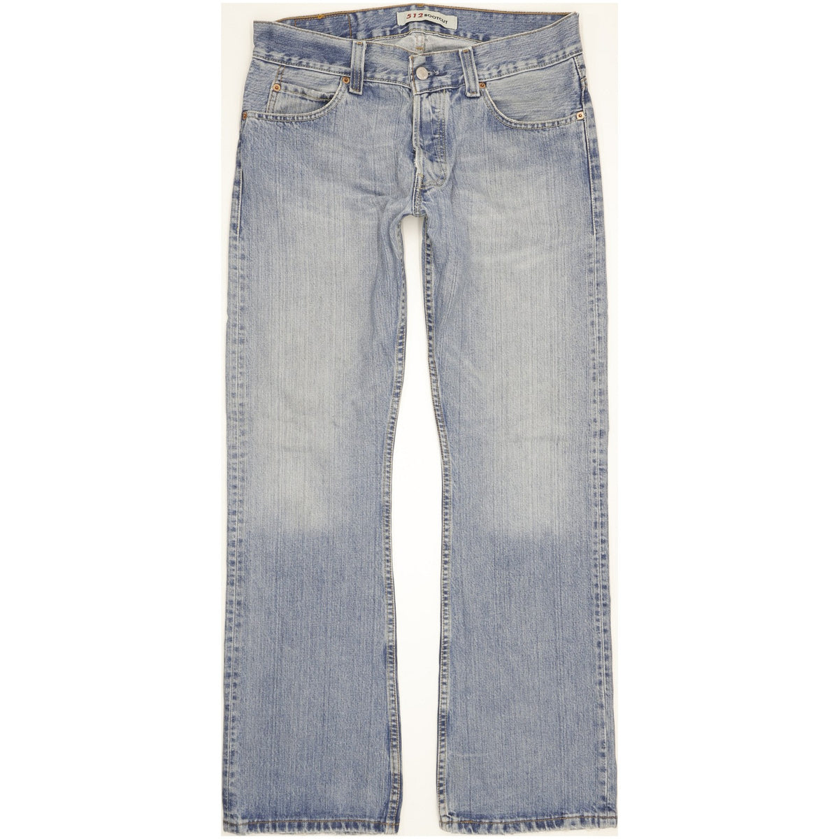 Levi's 512 Men Blue Bootcut Slim Jeans W32 L32