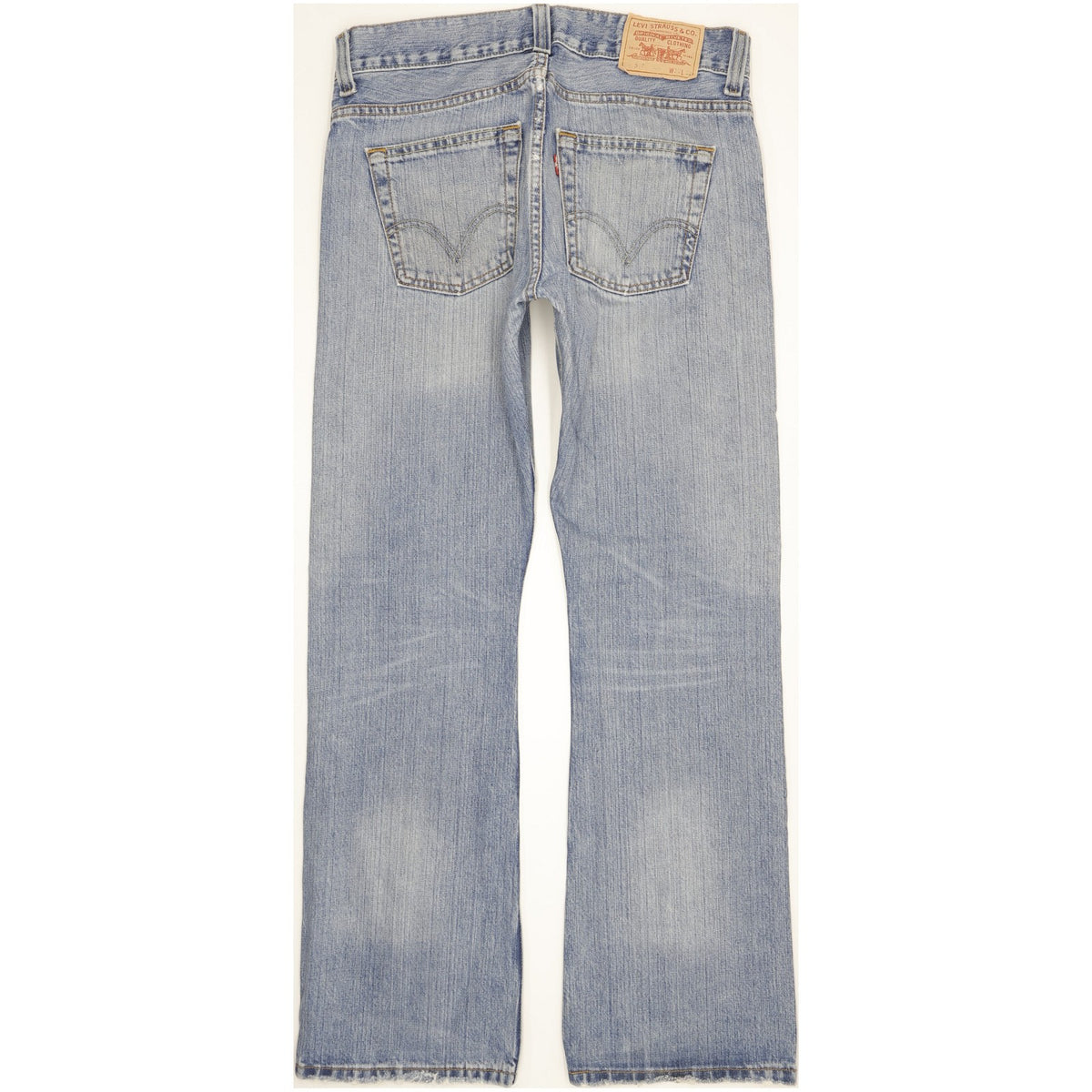 Levi's 512 Men Blue Bootcut Slim Jeans W32 L32