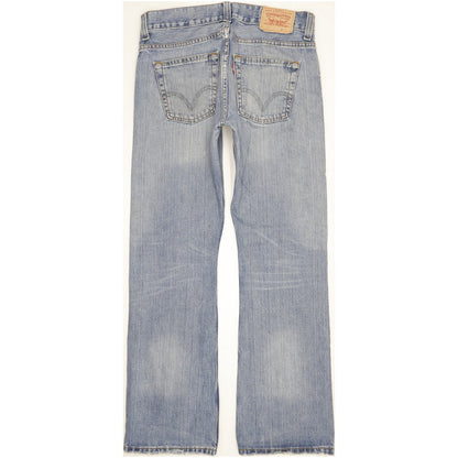 Levi's 512 Men Blue Bootcut Slim Jeans W32 L32