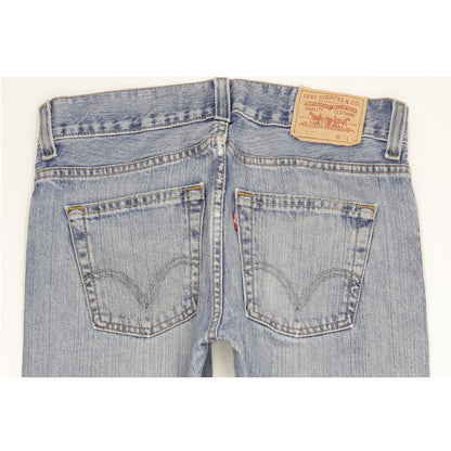 Levi's 512 Men Blue Bootcut Slim Jeans W32 L32