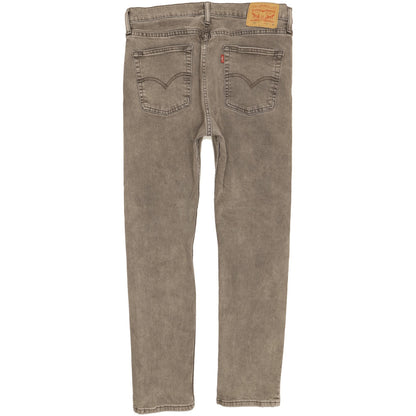 Levi's 510 Men Grey Skinny Slim Stretch Jeans W34 L29