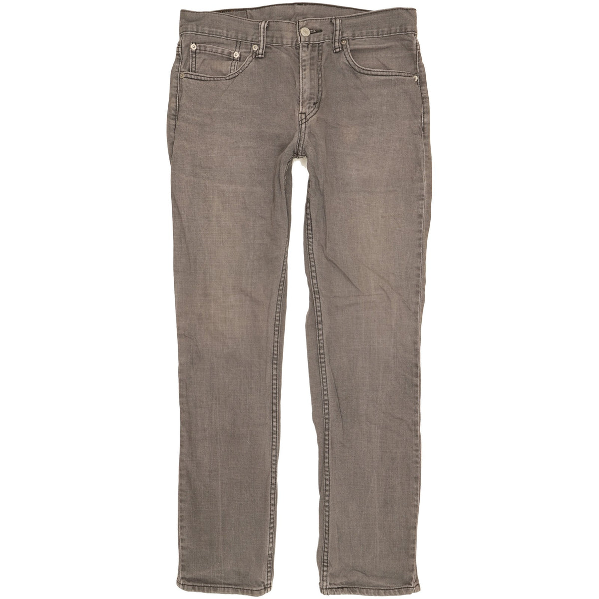 Levi's 511 Men Grey Straight Slim Jeans W32 L31