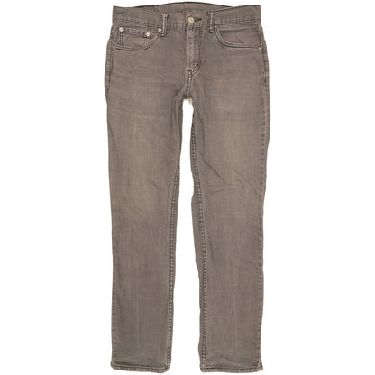 Levi's 511 Men Grey Straight Slim Jeans W32 L31