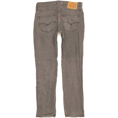 Levi's 511 Men Grey Straight Slim Jeans W32 L31