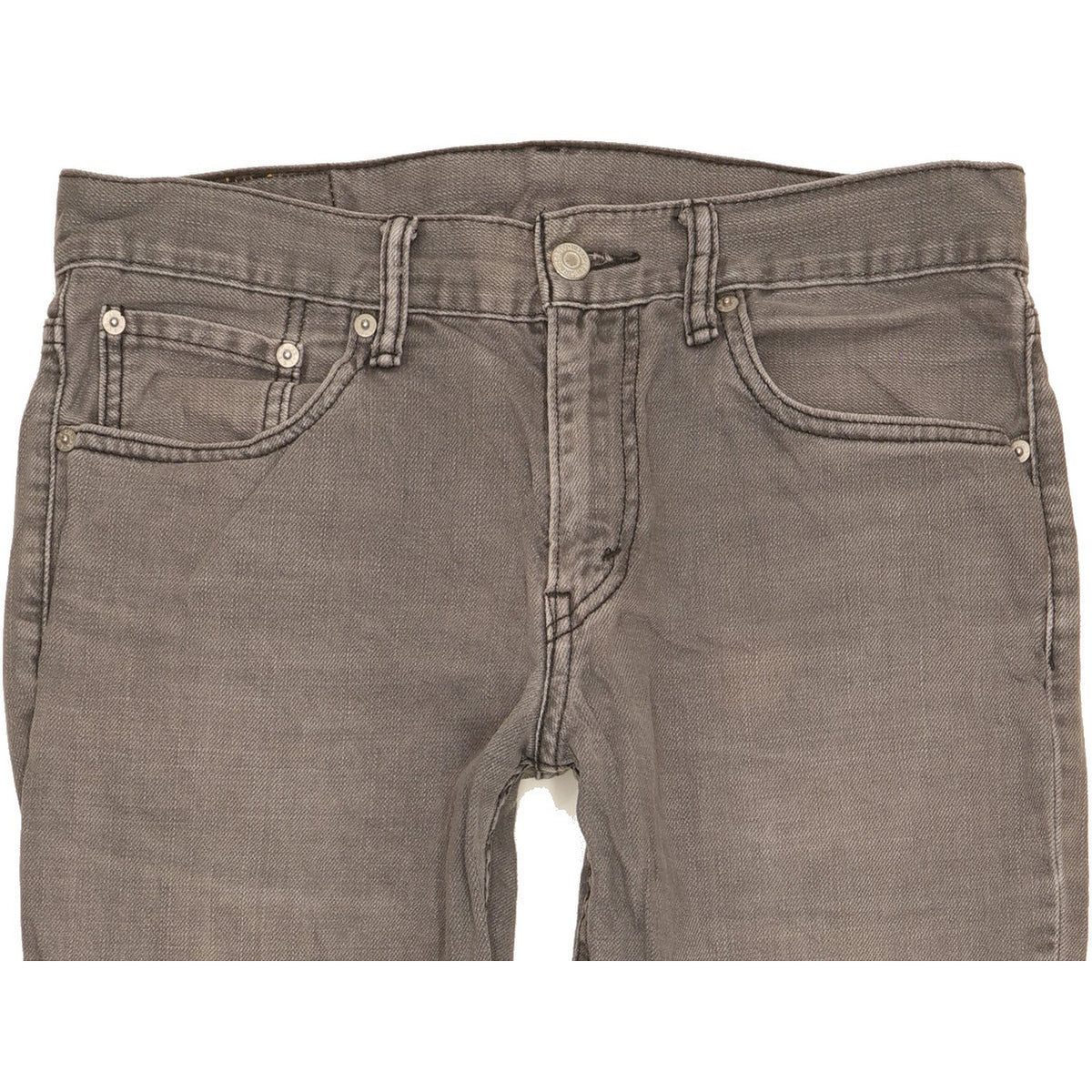 Levi's 511 Men Grey Straight Slim Jeans W32 L31