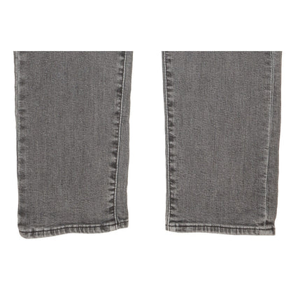 Levi's 502 Men Grey Tapered Regular Stretch Jeans W32 L32