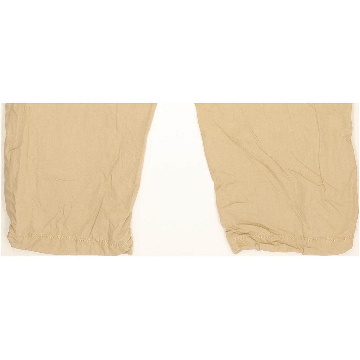 Levi's Men Beige Straight Regular Cropped Stretch Trousers W33 L32