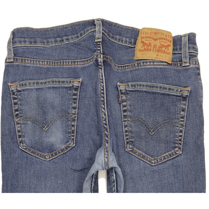 Levi's 511 Men Blue Straight Slim Stretch Jeans W31 L31