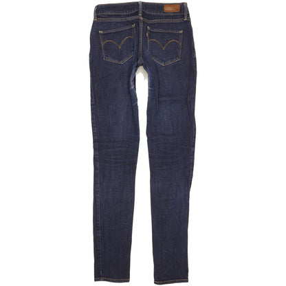 Levi's Bold Curve Women Blue Skinny Slim Stretch Jeans W26 L33