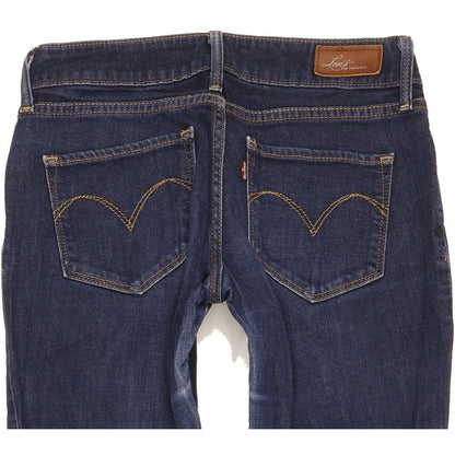 Levi's Bold Curve Women Blue Skinny Slim Stretch Jeans W26 L33