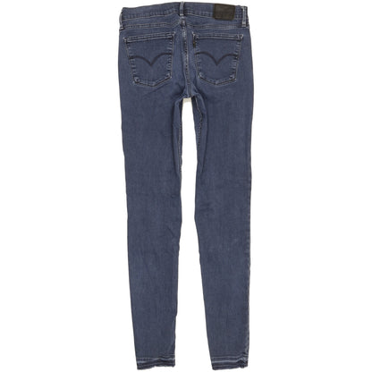 Levi's 710 Super Women Blue Skinny Slim Stretch Jeans W29 L31