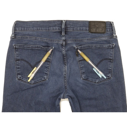 Levi's 710 Super Women Blue Skinny Slim Stretch Jeans W29 L31