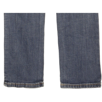 Levi's 628 Women Blue Straight Slim Stretch Jeans W27 L32