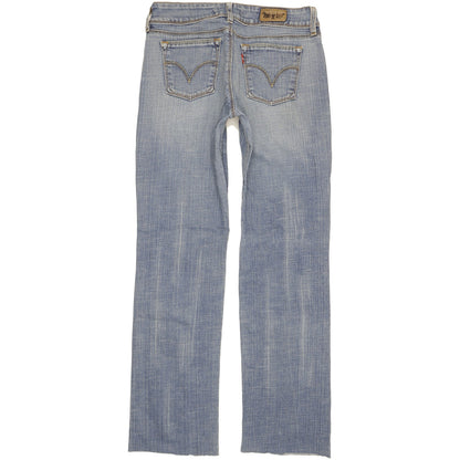 Levi's 570 Women Blue Straight Regular Stretch Jeans W30 L30