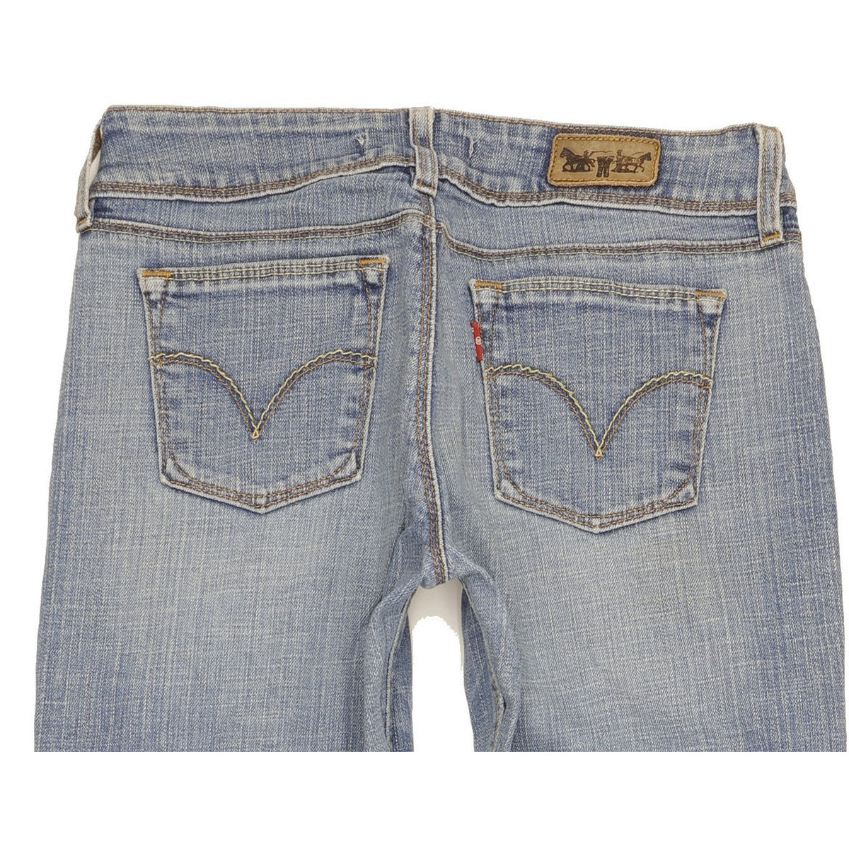 Levi's 570 Women Blue Straight Regular Stretch Jeans W30 L30