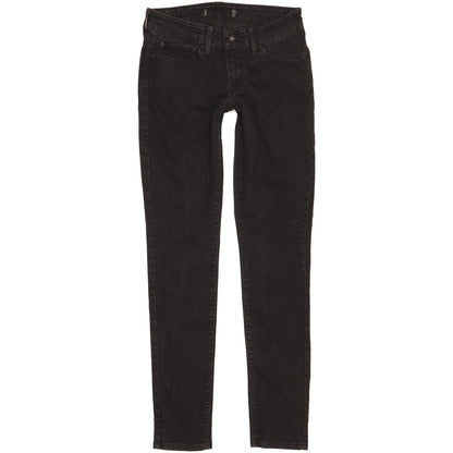Levi's Women Black Skinny Slim Jeans W26 L32
