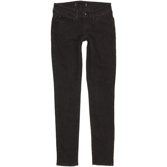 Levi's Women Black Skinny Slim Jeans W26 L32